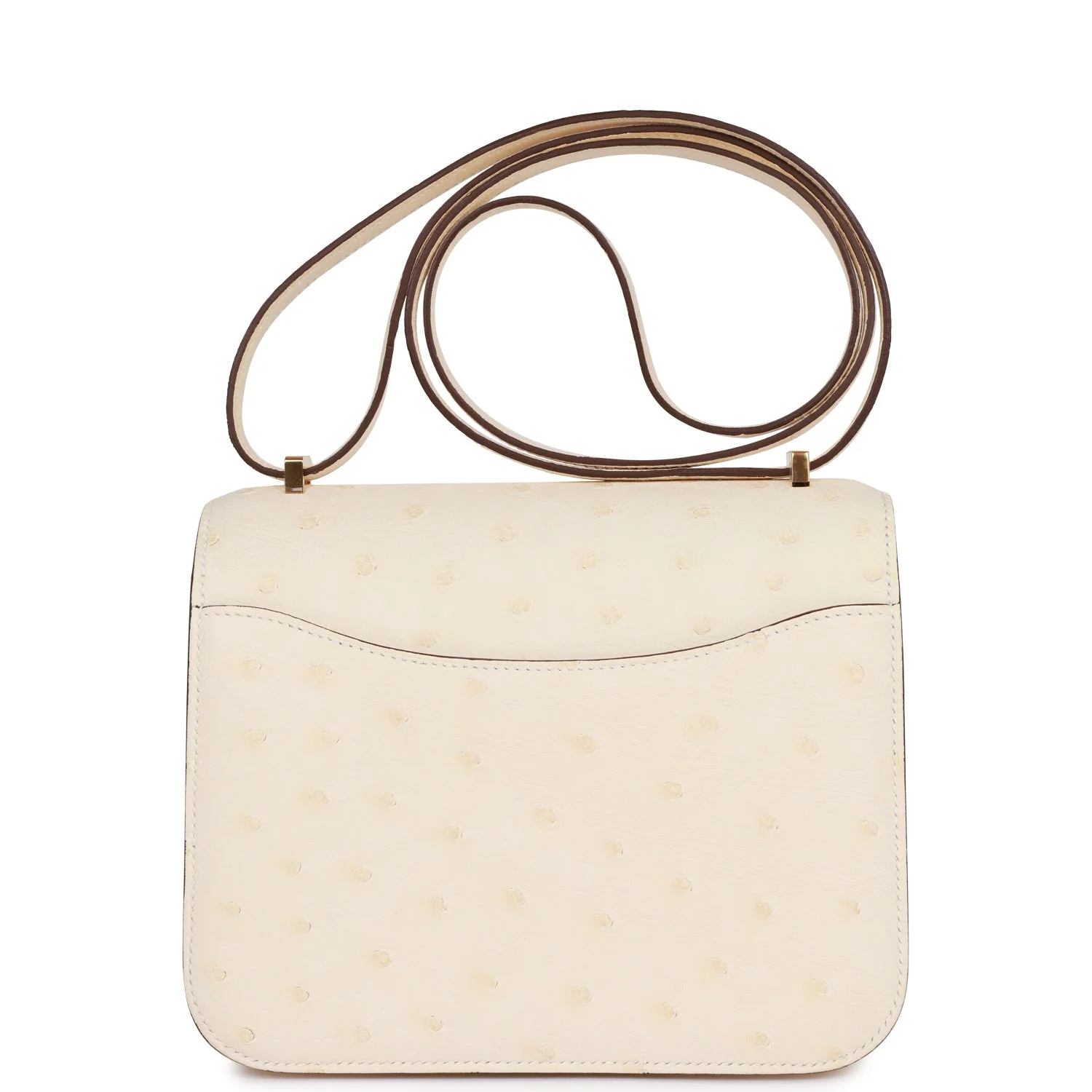 Her Constance 18 Nata Ostrich Gold Hardware