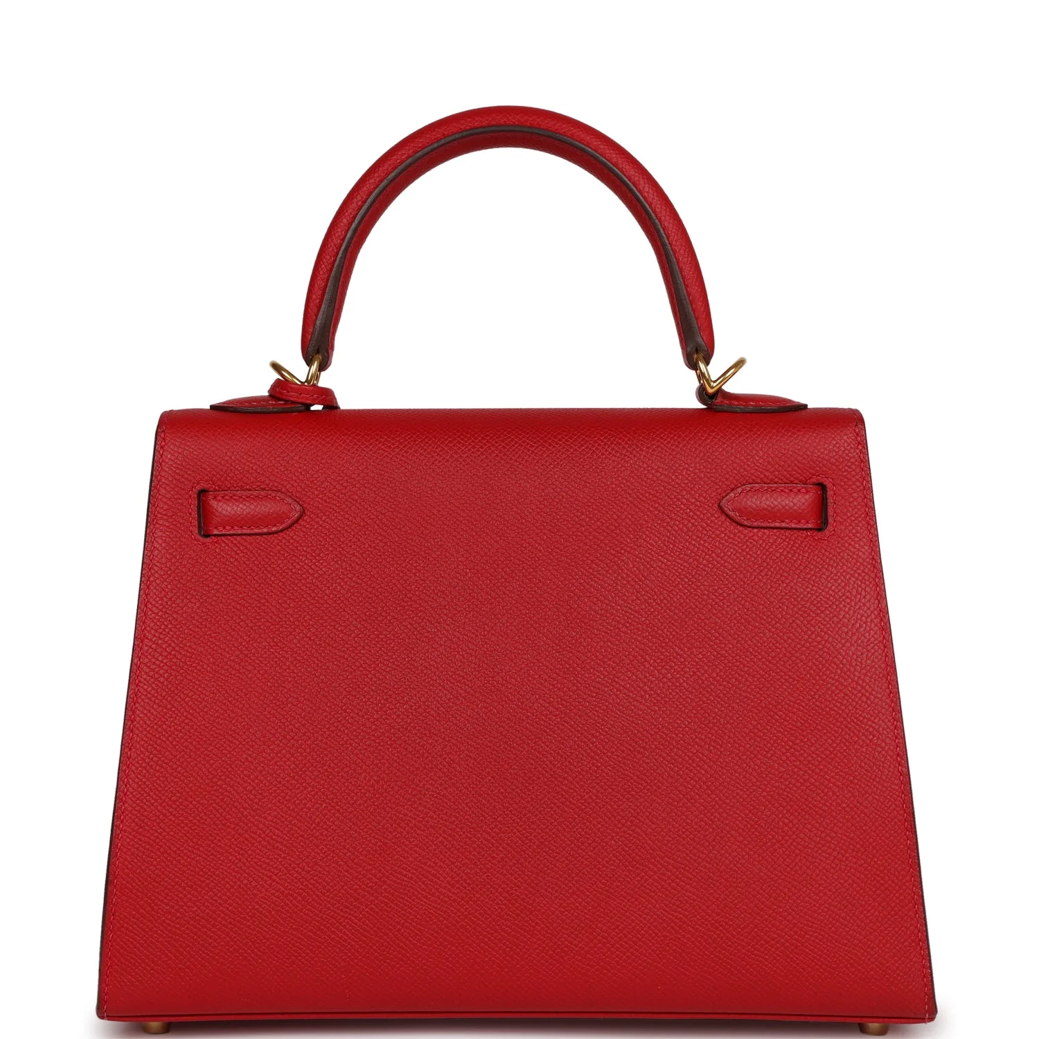 Her Kelly Sellier 25 Rouge Casaque Epsom Gold Hardware