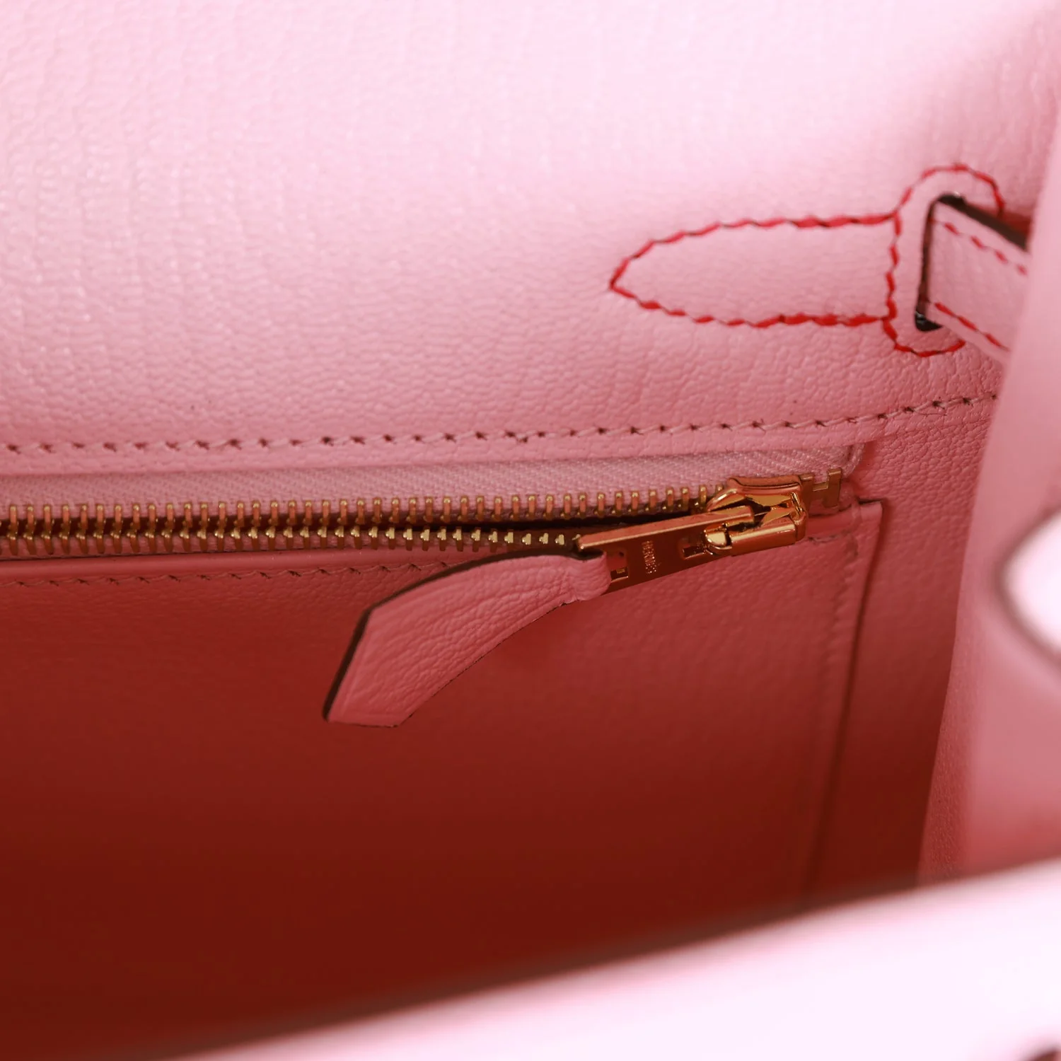 Her Special Order (HSS) Kelly Sellier 25 Rose Sakura Chevre Brushed Gold Hardware