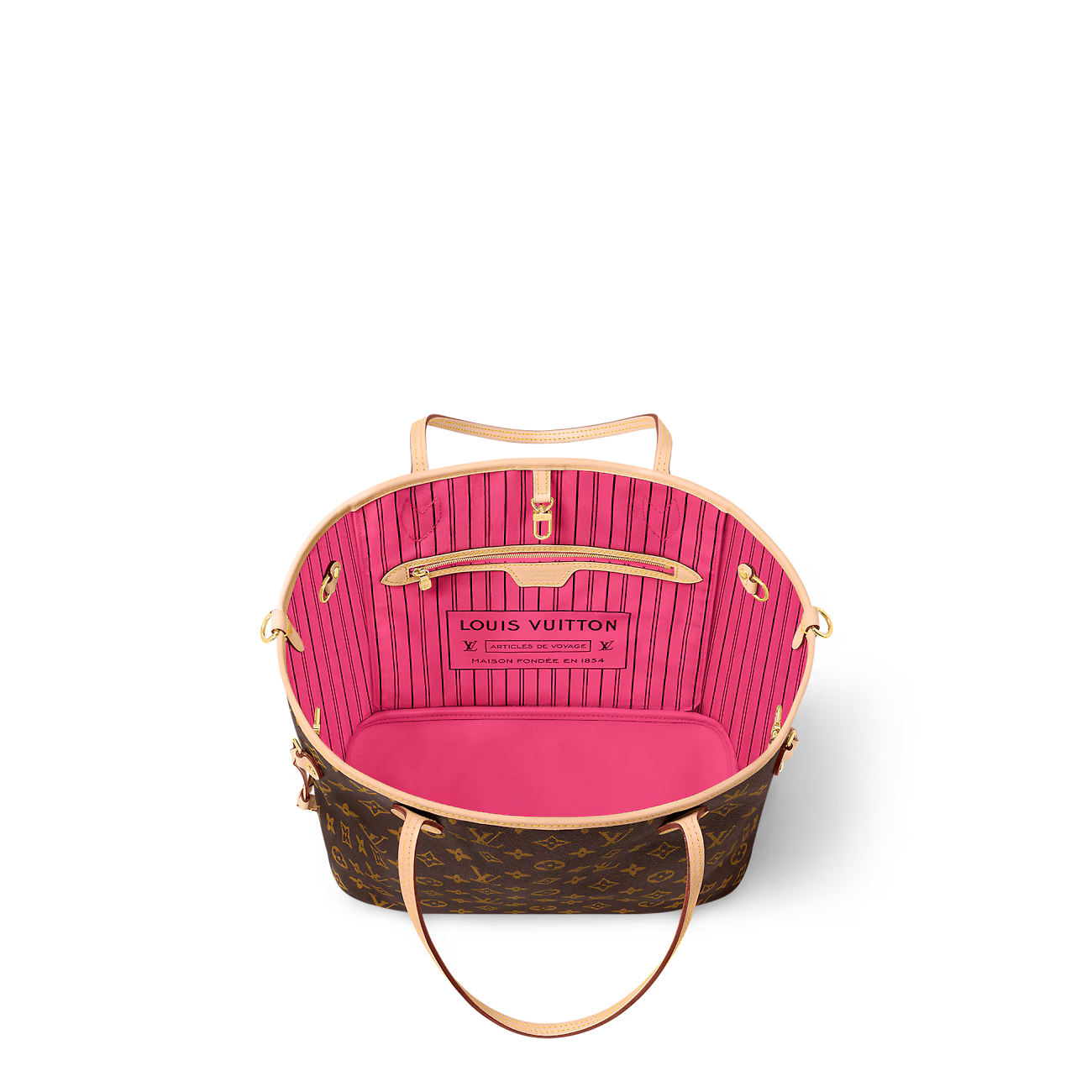 Neverfull Bandoulière Inside Out MM M12257