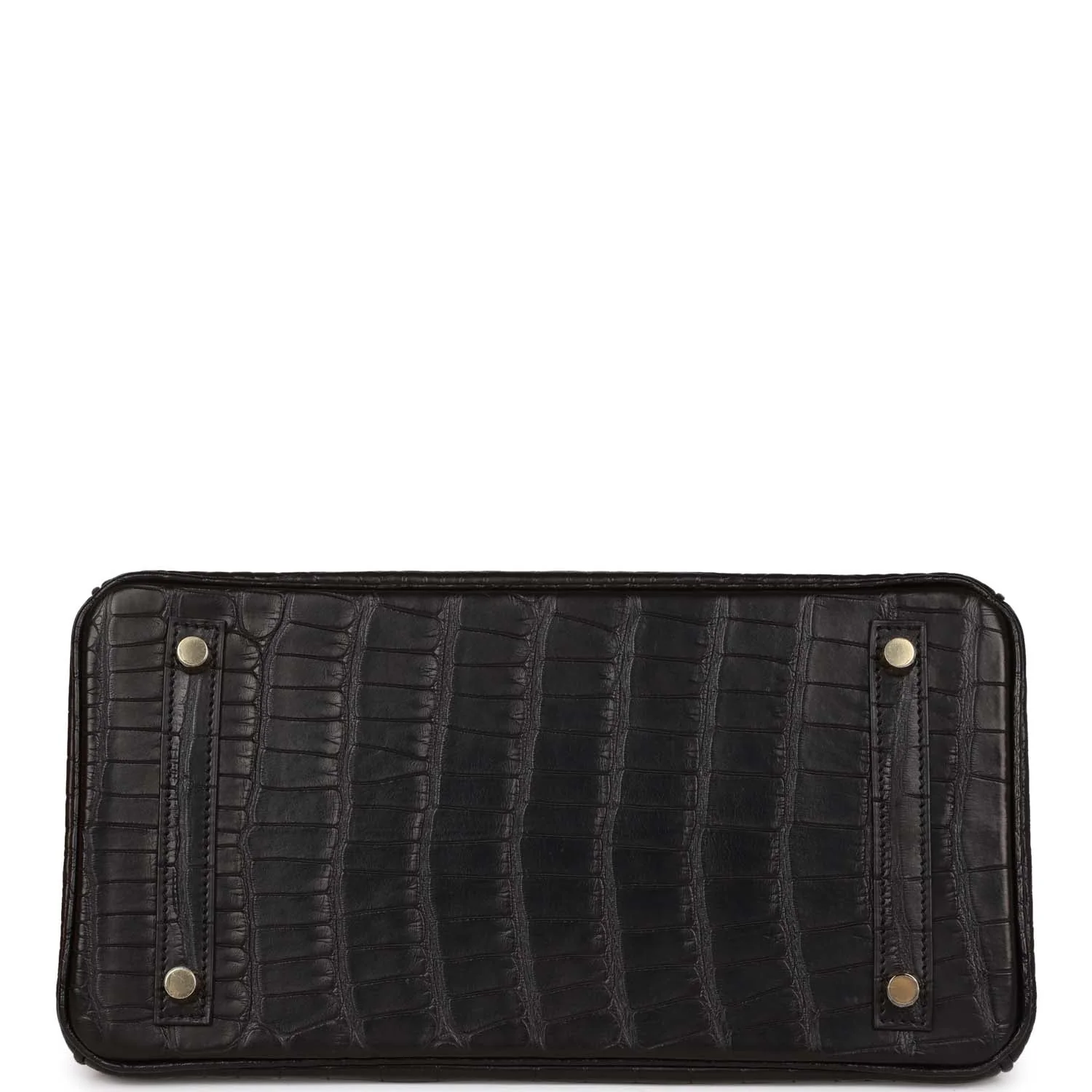 Her Birkin 30 Black Matte Alligator Gold Hardware