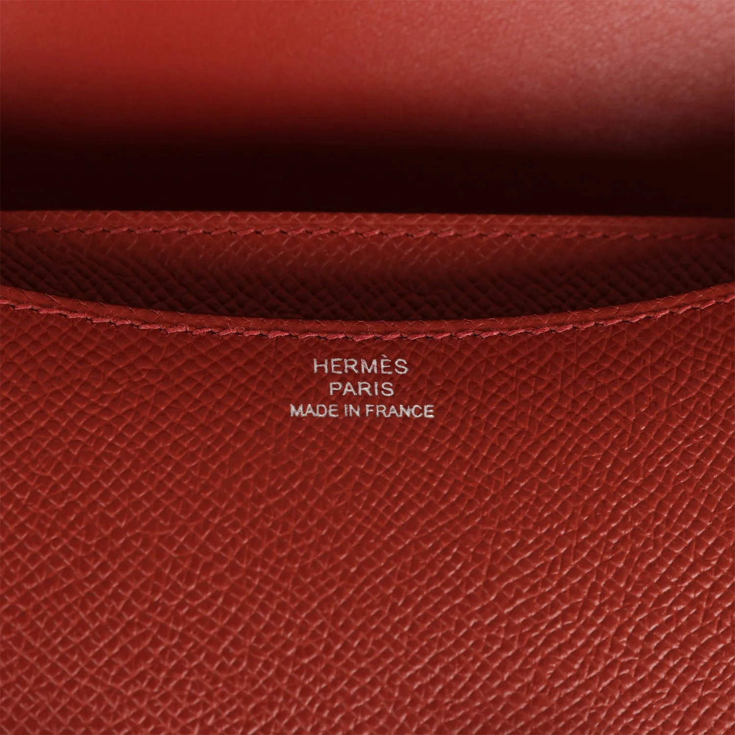 Her Constance 1-18 Rouge Venetian Epsom Palladium Hardware