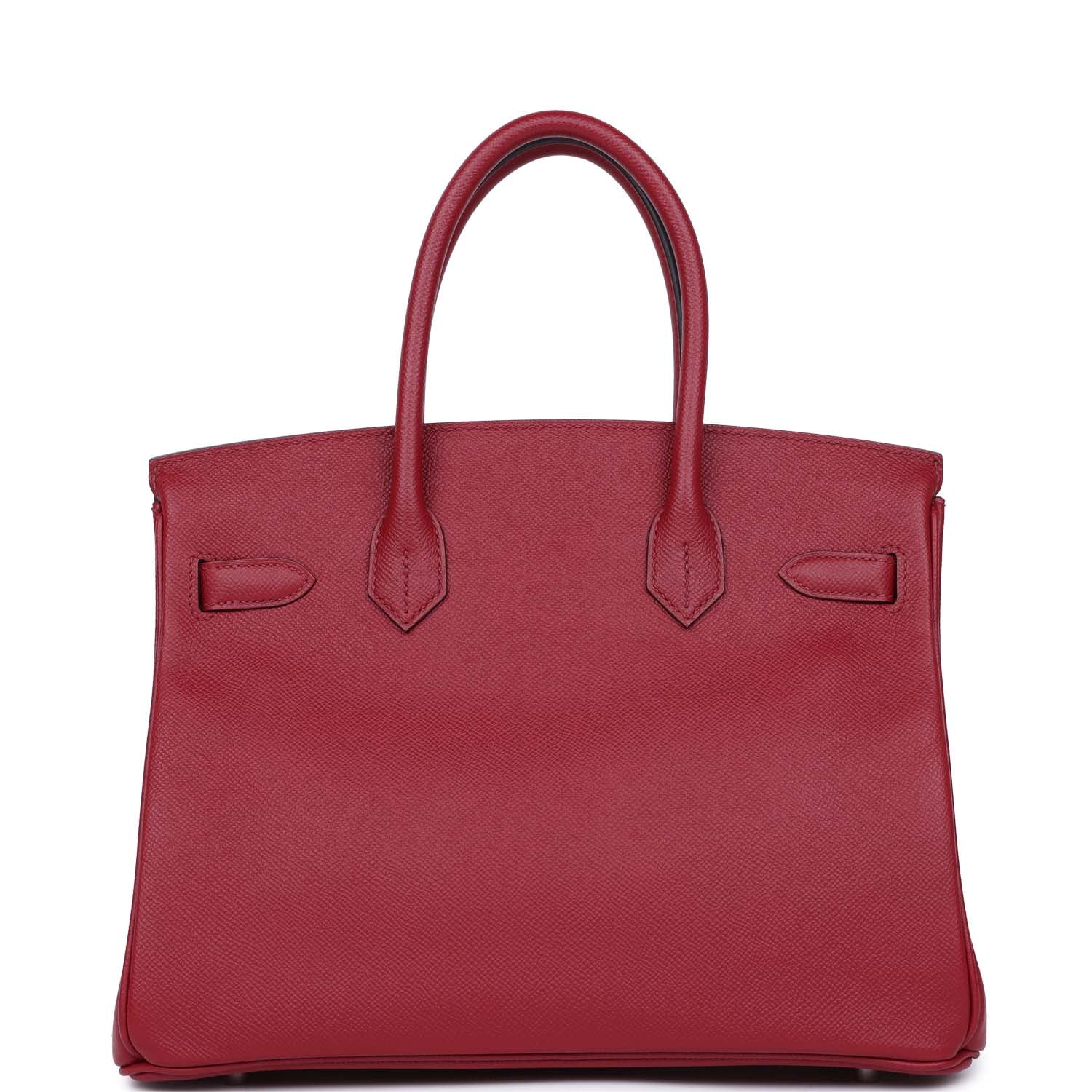 Hthtermès Birkin 30 Rouge Grenat Epsom Palladium Hardware