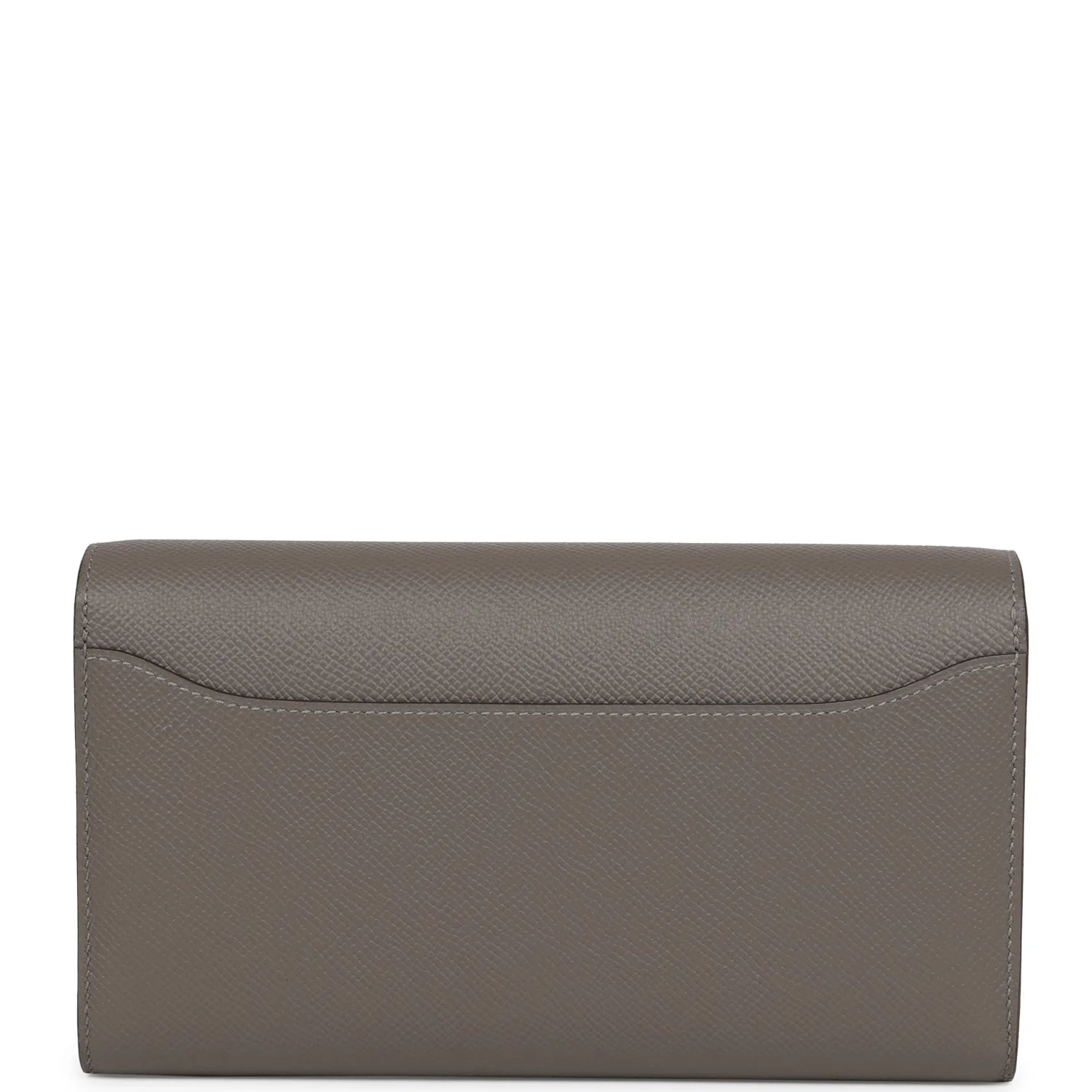 Her Constance Wallet To Go Gris Meyer Epsom Gold Hardware