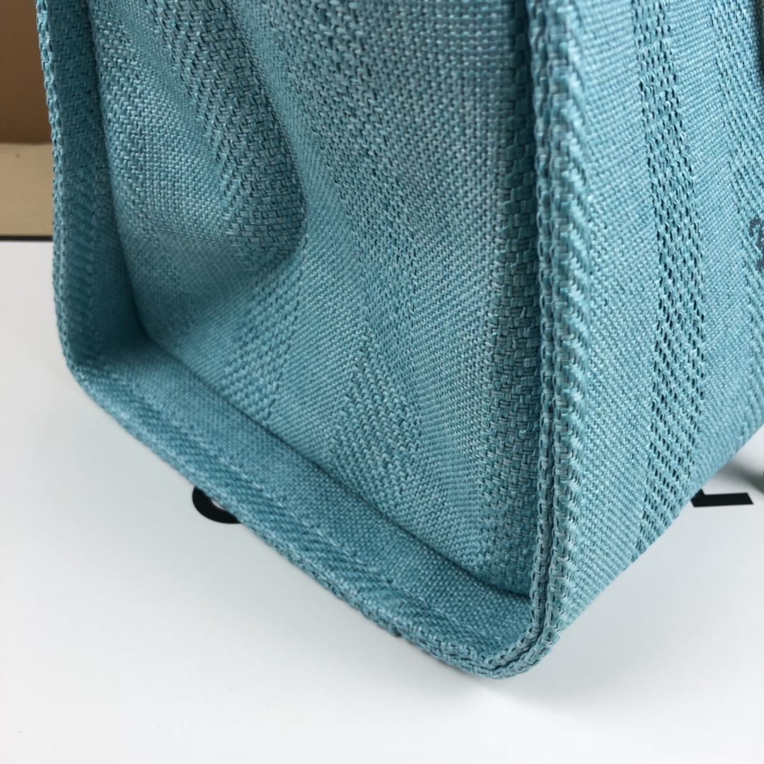 CHANEL Medium Tote Blue1- A66941