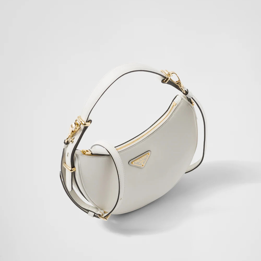 Arque leather shoulder bag