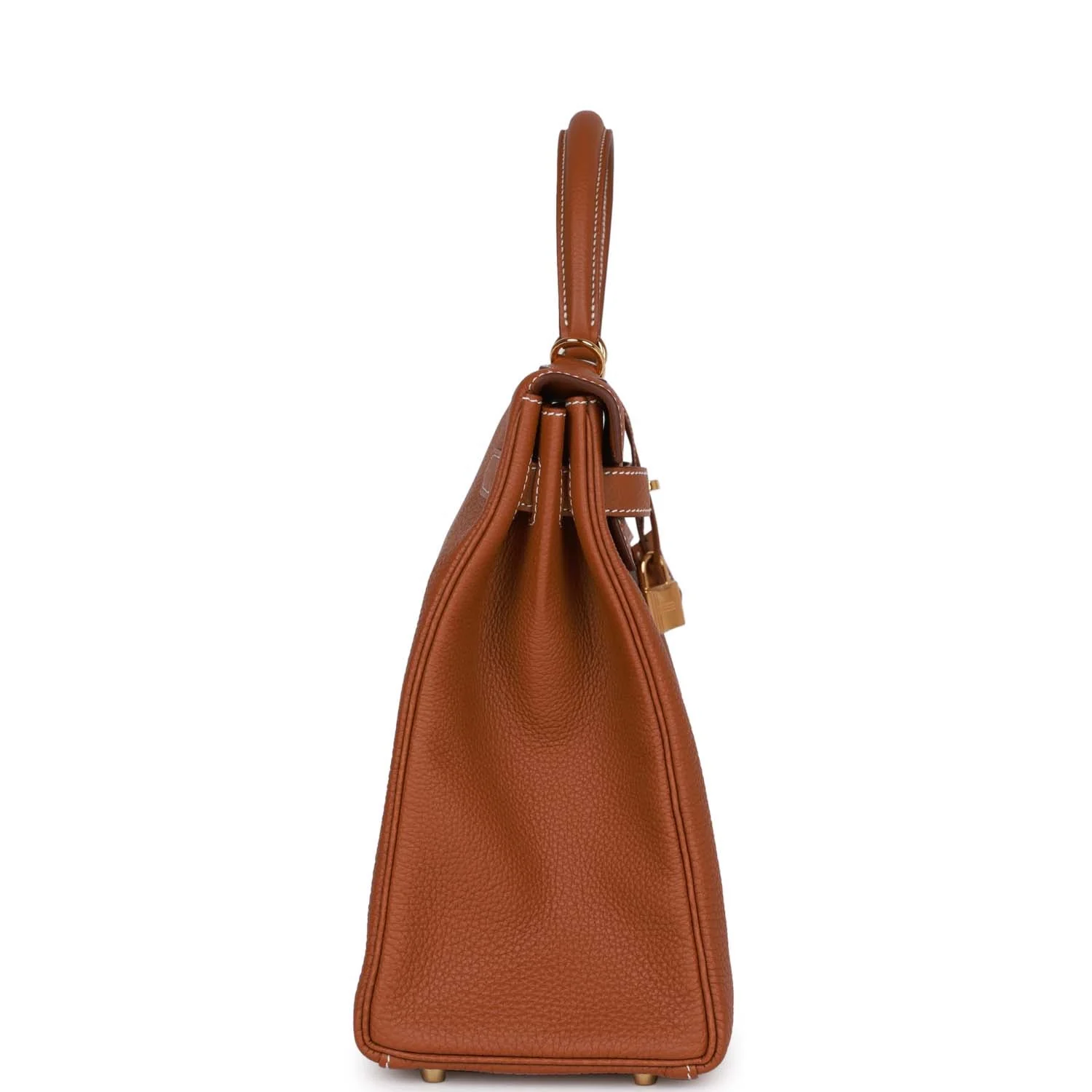 Her Kelly 35 Gold Togo Retourne Gold Hardware