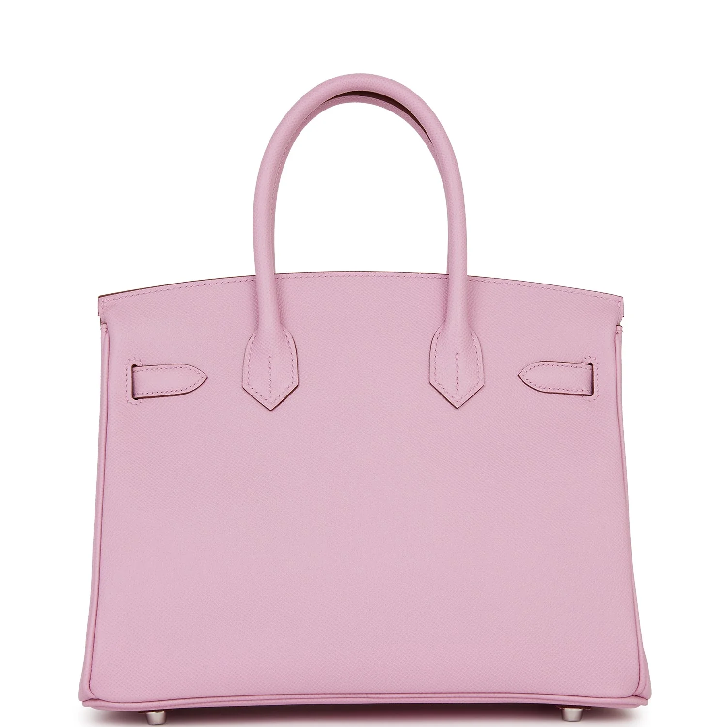 Her Birkin 30 Mauve Sylvestre Epsom Palladium Hardware