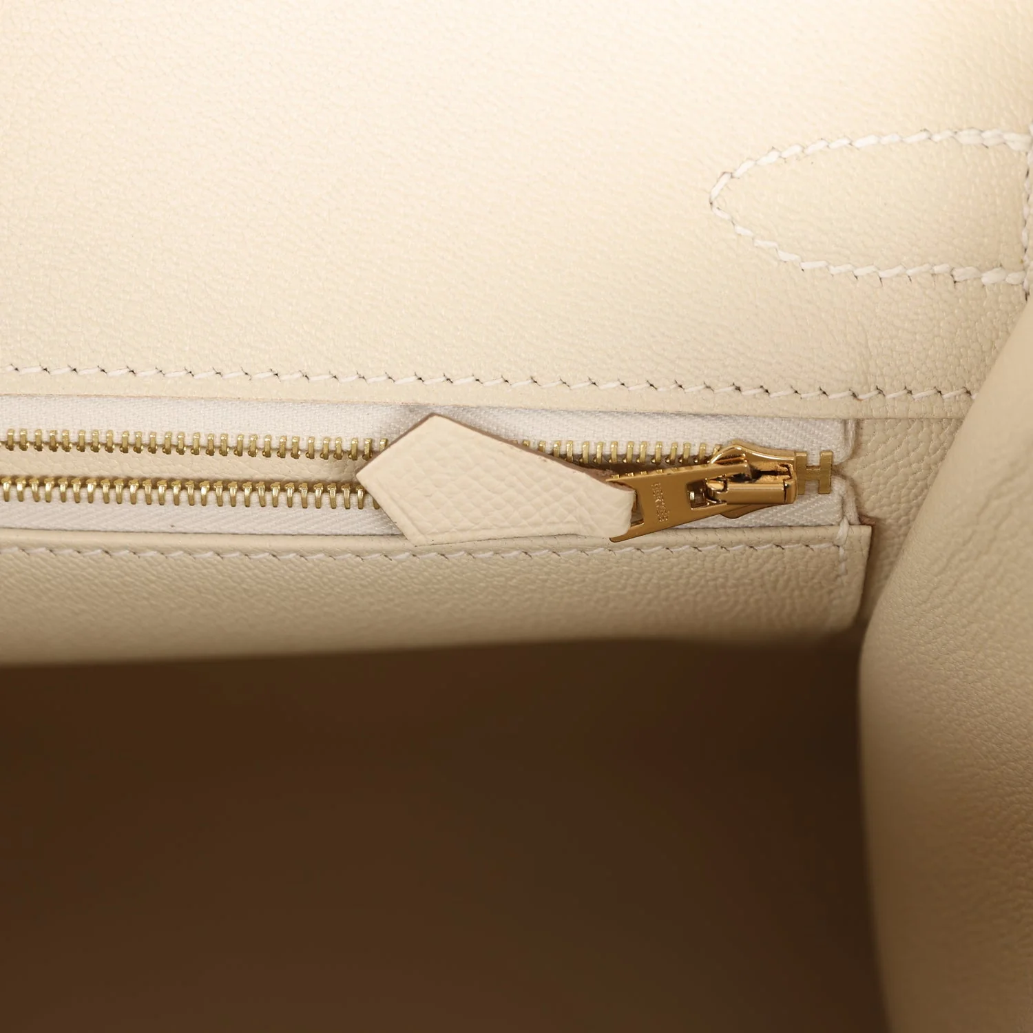 Her Birkin Sellier 30 Craie Epsom Gold Hardware