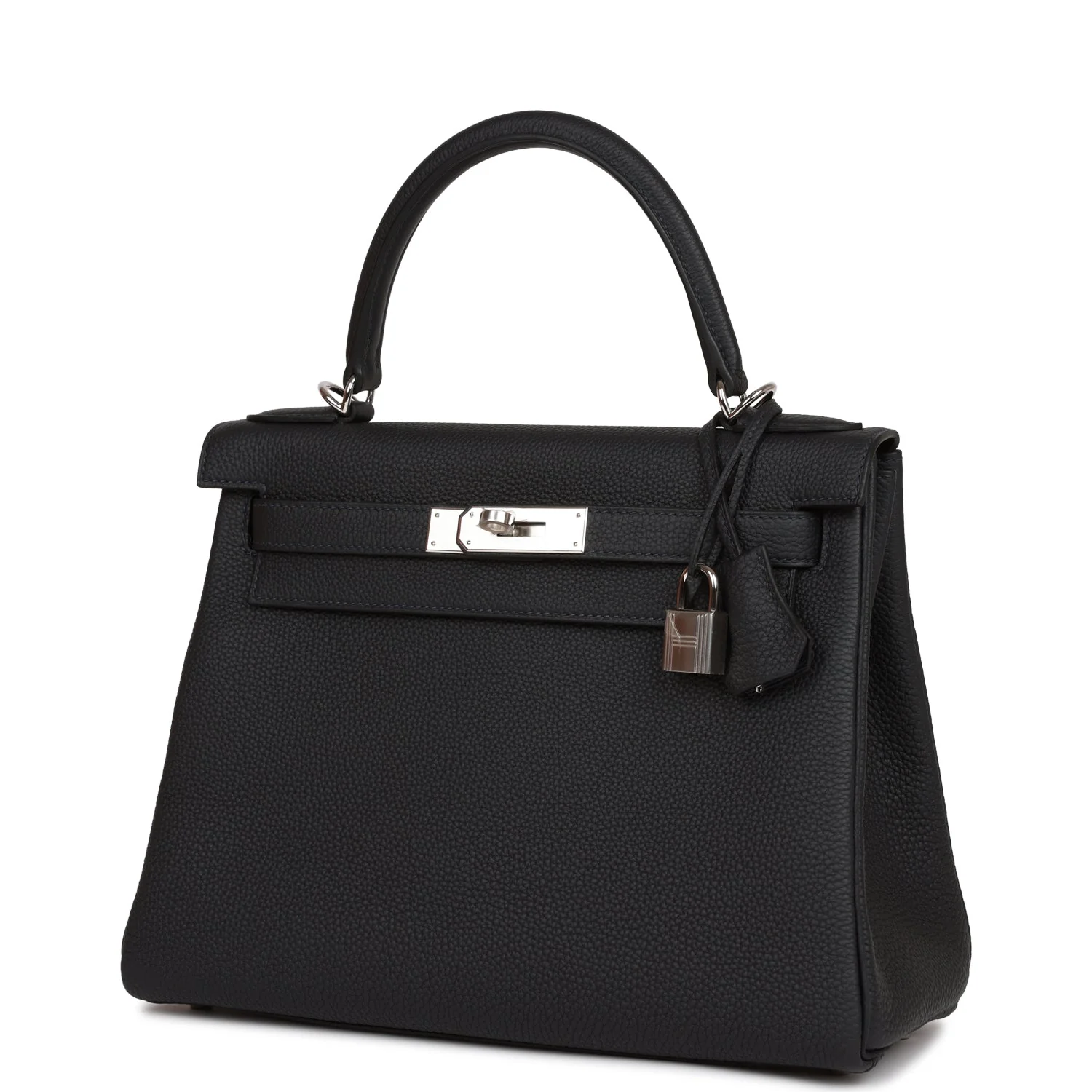 Her Kelly Retourne 28 Caban Togo Palladium Hardware