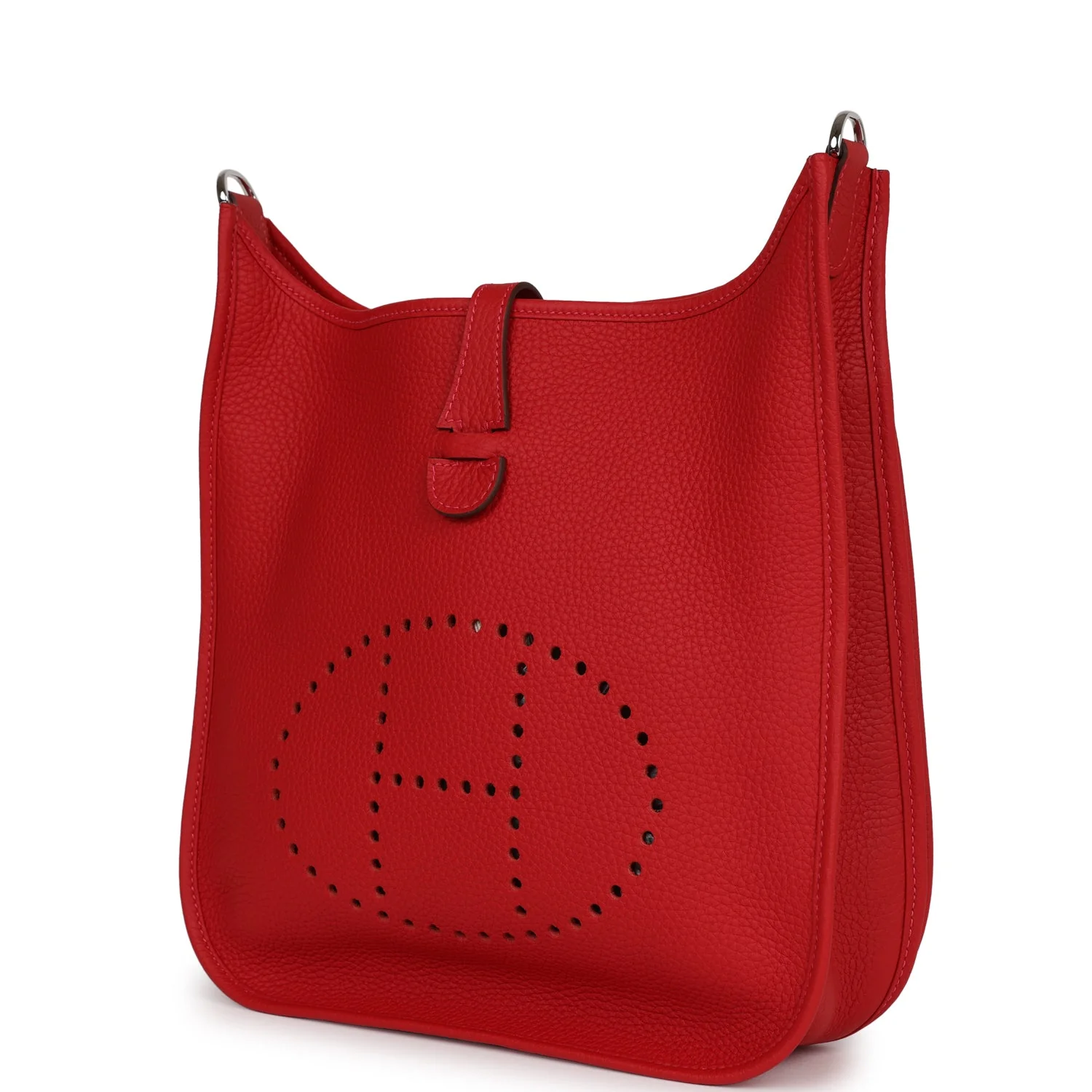 Her Evelyne III PM Vermillon Clemence Palladium Hardware