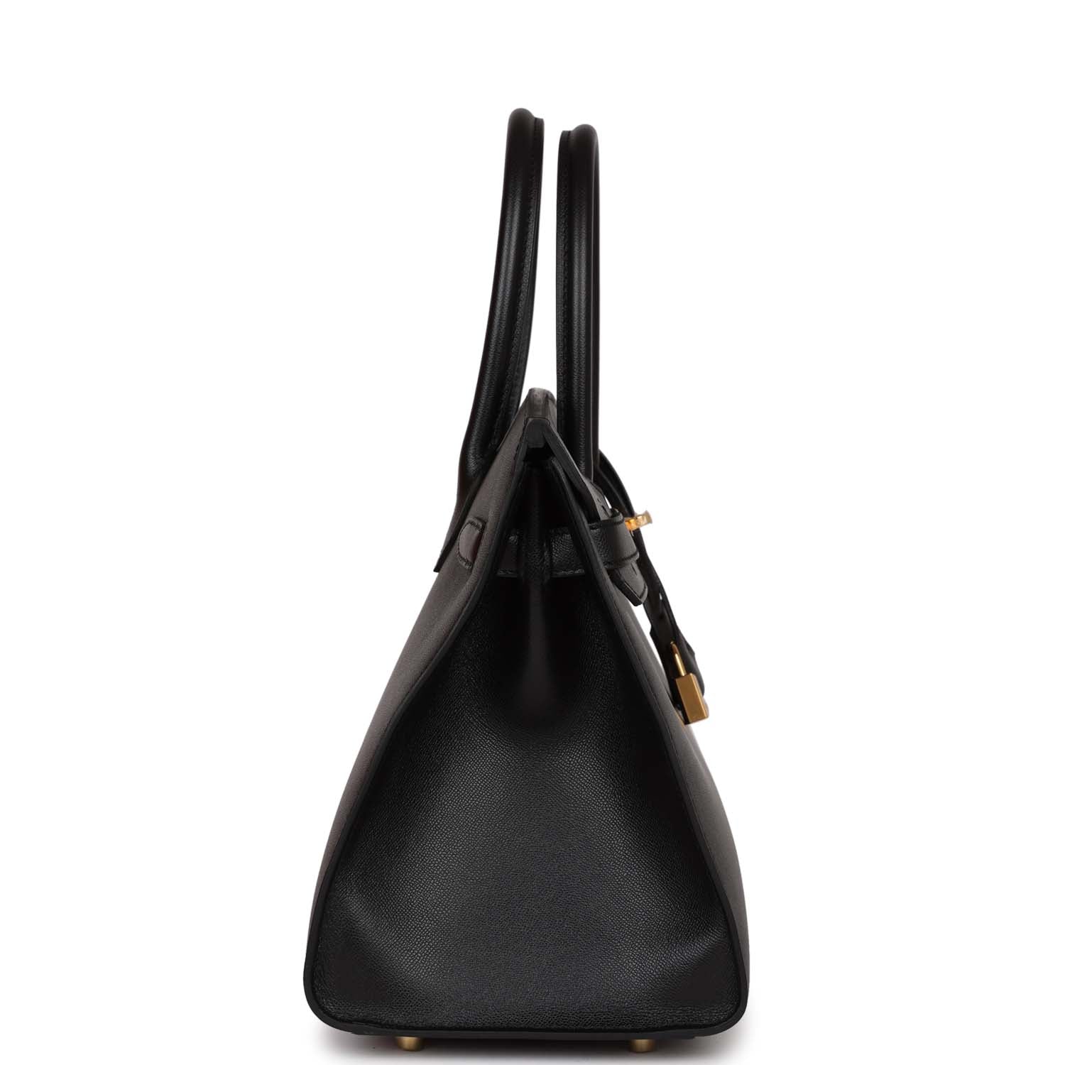 Her Birkin Sellier 30 Black Madame Gold Hardware