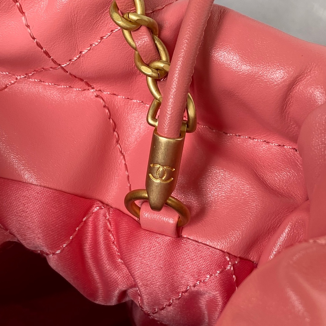 CHANEL 22 Mini Handbag Pink-AS3980