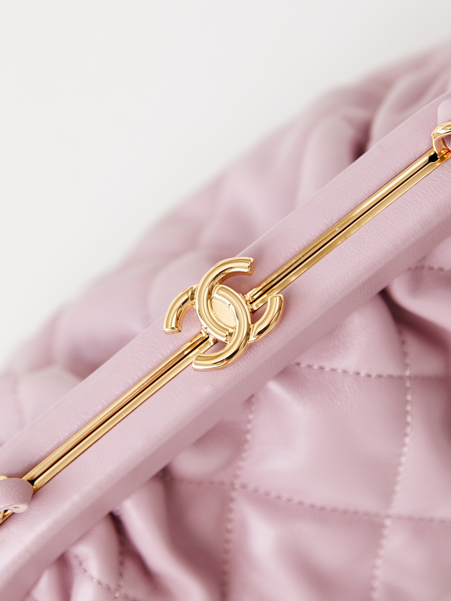 CHANEL Clutch Bag Pink-AS4717