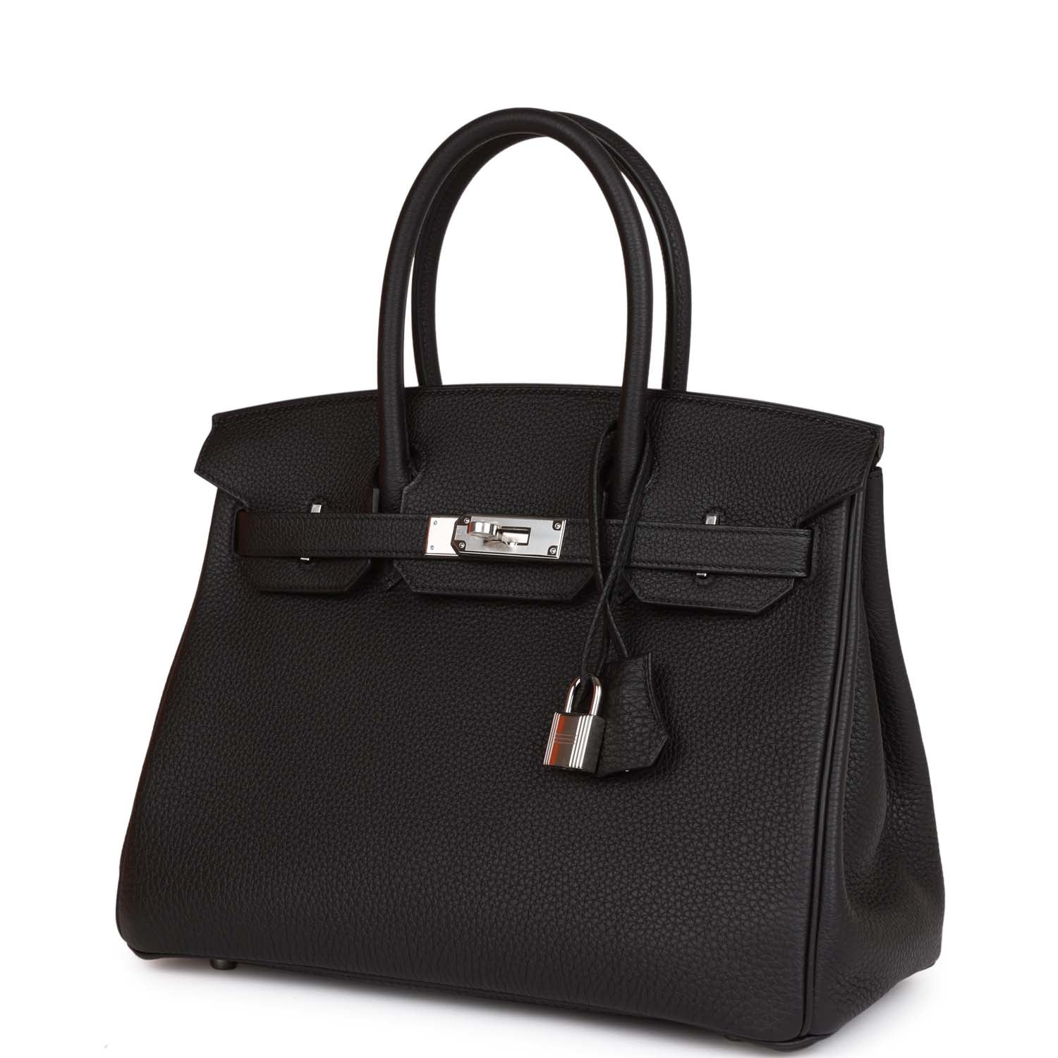 Her Birkin 30 Black Togo Palladium Hardware