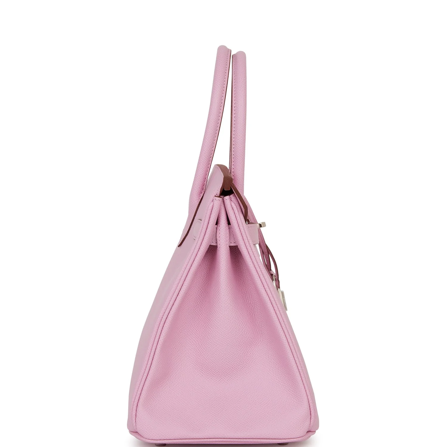 Her Birkin 30 Mauve Sylvestre Epsom Palladium Hardware