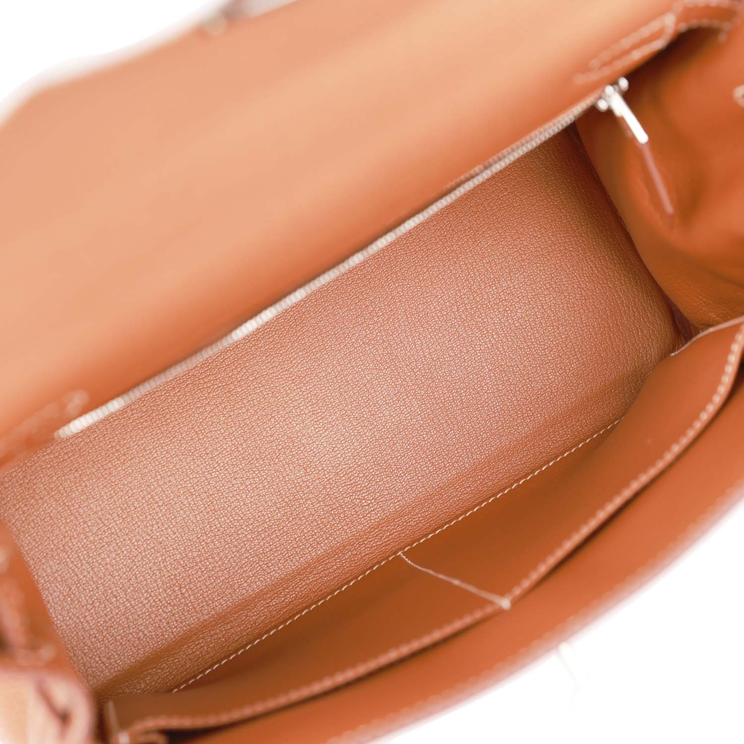 Her Kelly Sellier 28 Gold Togo Palladium Hardware