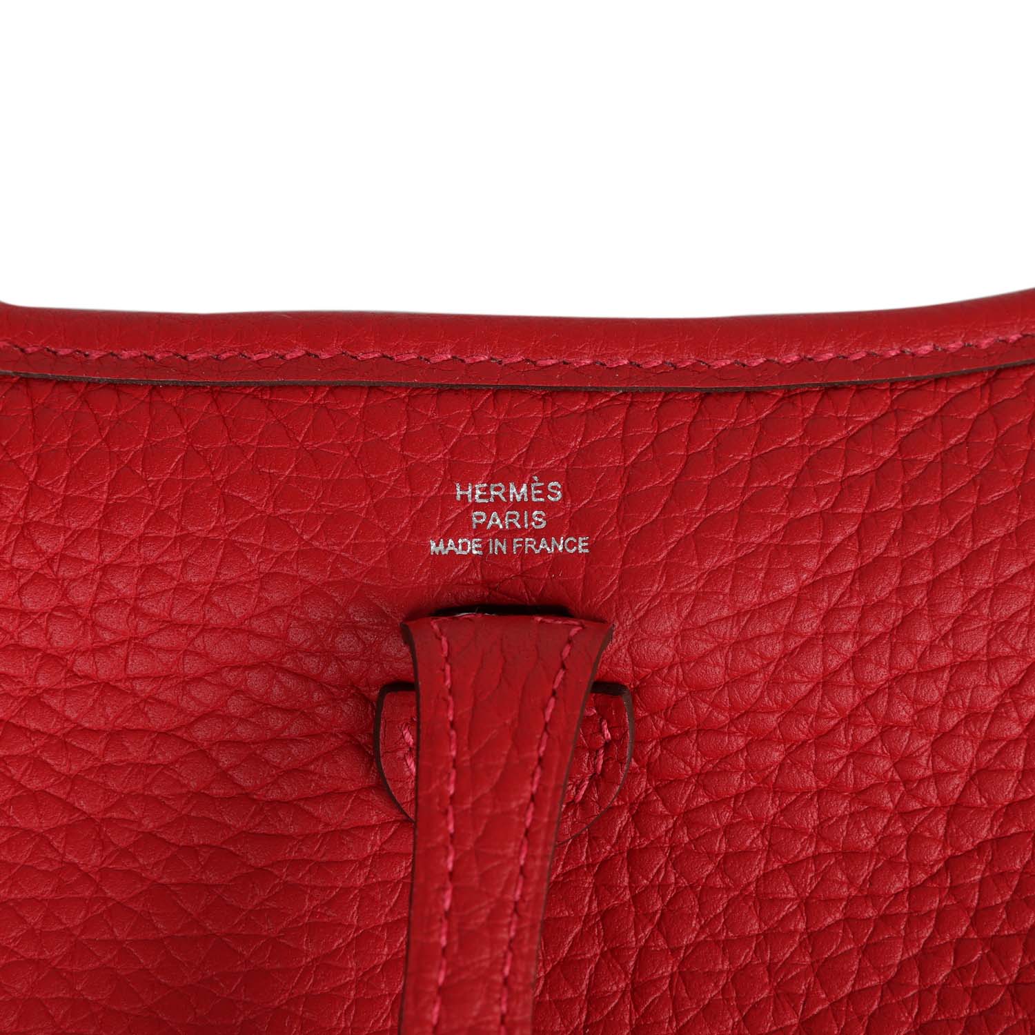 Her Evelyne TPM Rouge Piment Clemence Palladium Hardware