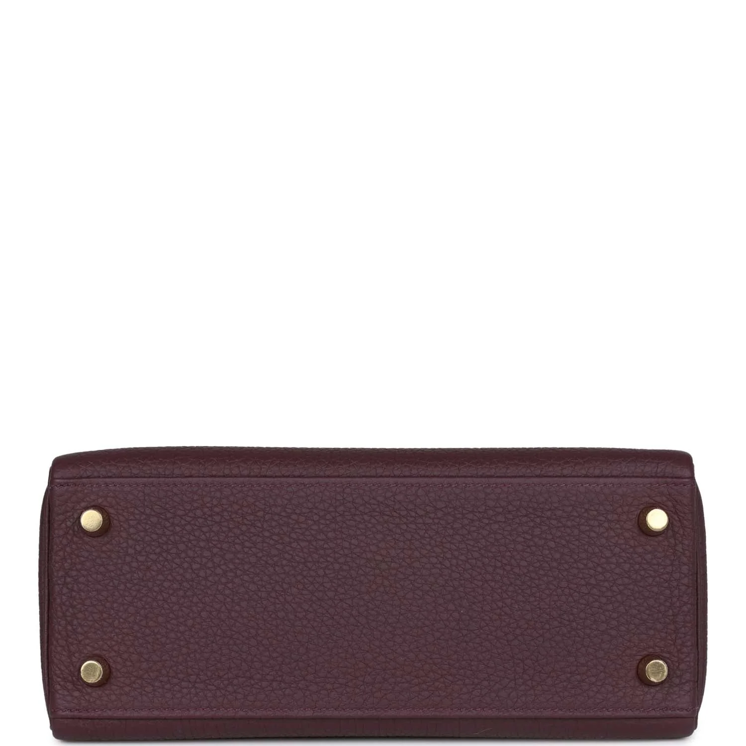 Her Kelly Retourne 25 Cassis Togo Gold Hardware