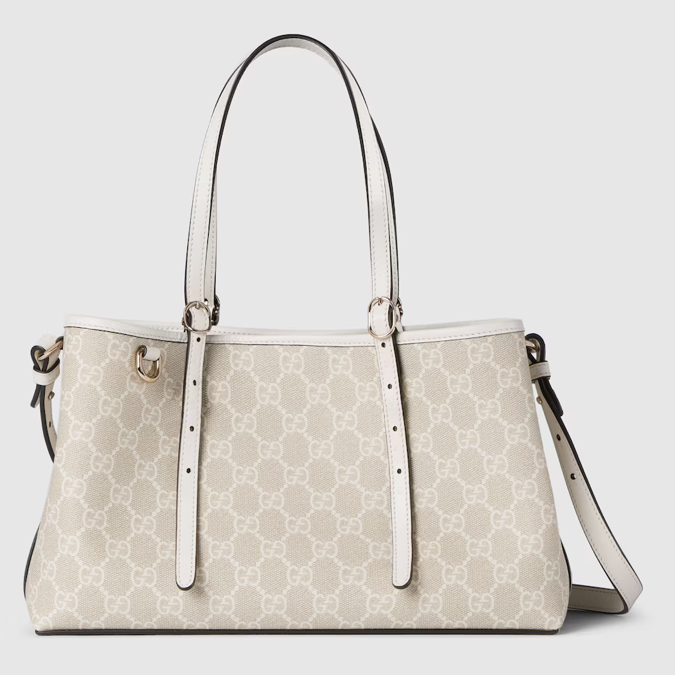 GG Emblem Medium Tote Bag