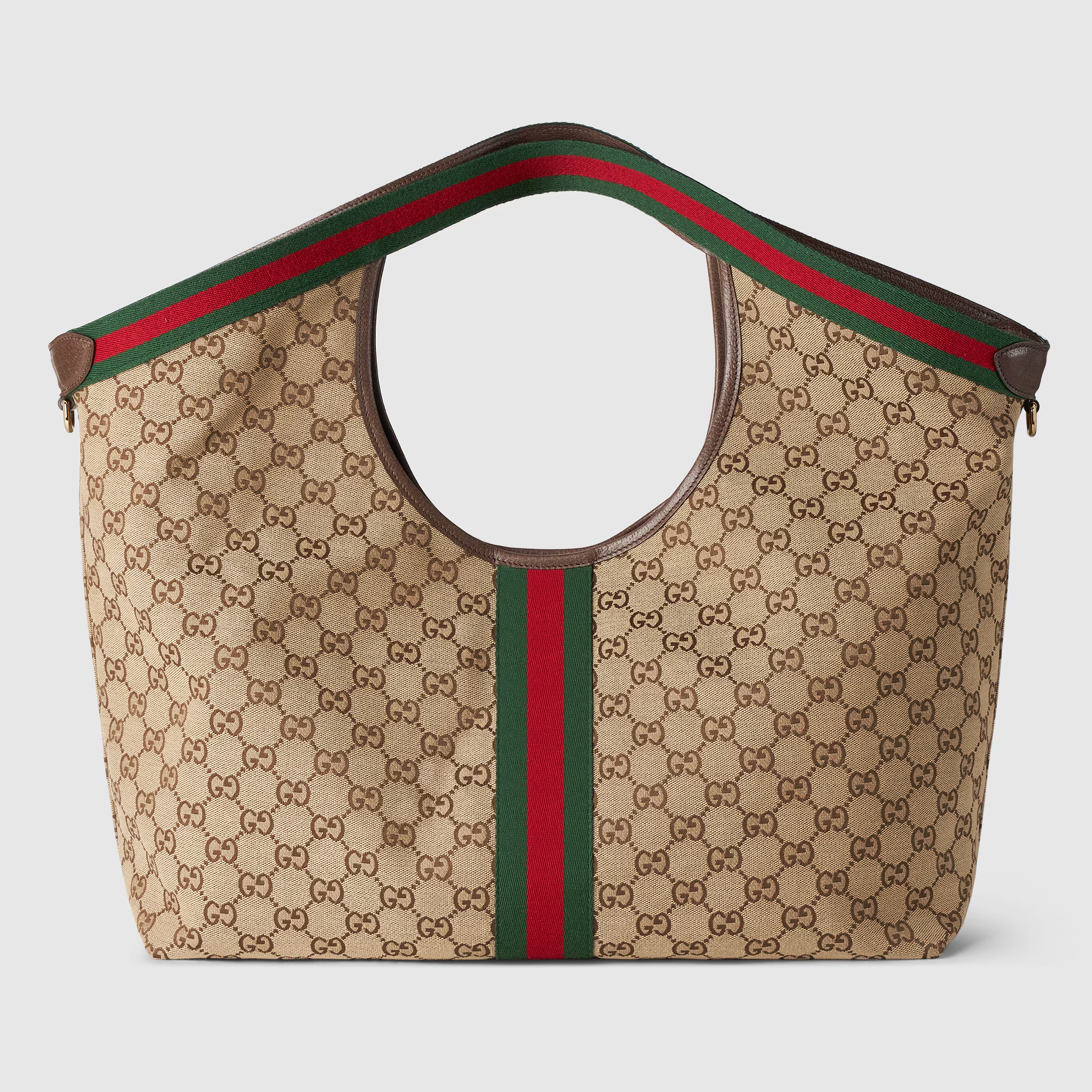 Gucci Giglio Large Tote Bag Beige