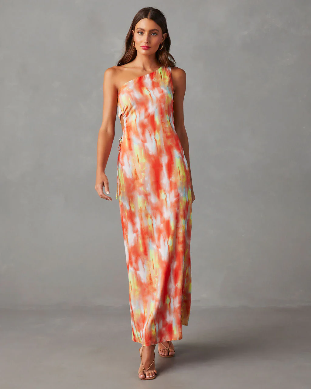 Finest Hour One Shoulder Maxi Dress