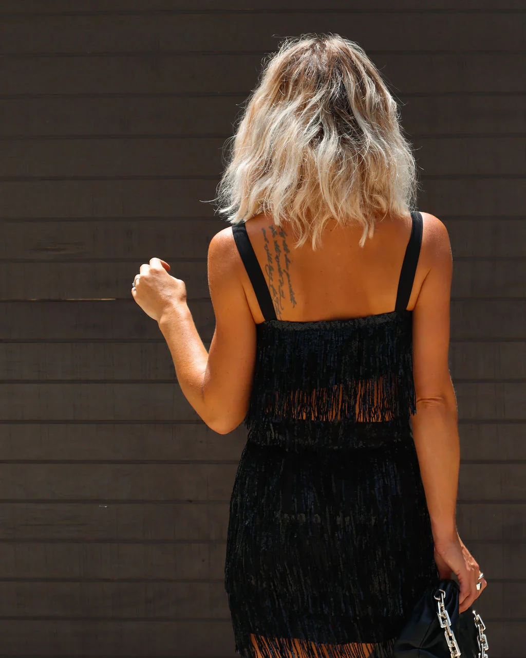 Fancy Rodeo Sequin Fringe Mini Skirt