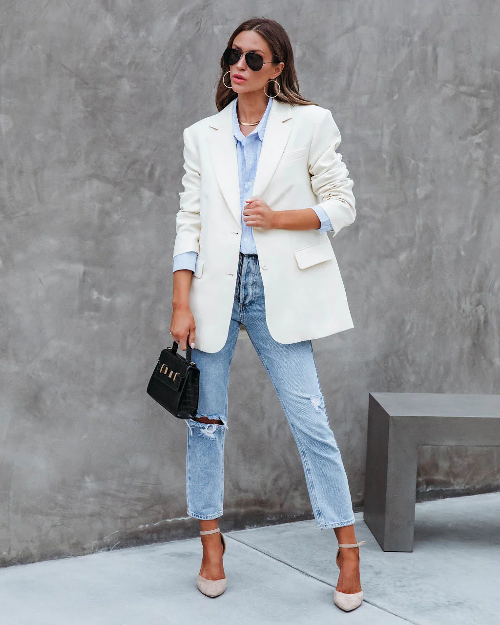 Aria Pocketed Blazer