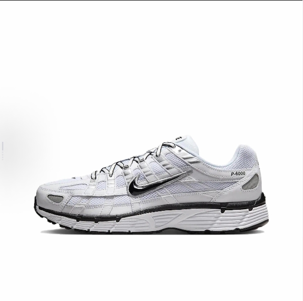 Nike p-6000 comfortable mesh fa bric artificial leather anti-slip wear-resistant lowrtop casualrunning shoes for men and women the same sike!