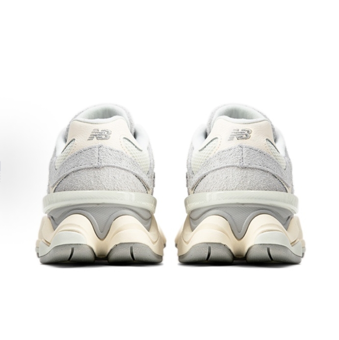 New Balance NB 9060 Fabric Synthetic leather Leather trend Retro sport cushioned low-top living casual shoes for men and women alike off-white