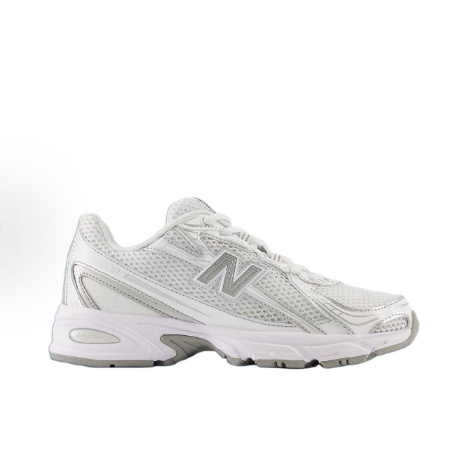 New Balance NB 740 Fashion all-match non-slip breathable low-top leisure urban commuter running shoes Men's and women's White
