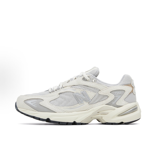 New Balance NB 725 retro sports shock-absorbing wear-resistant low-top casual running shoes for men and women the same gray white