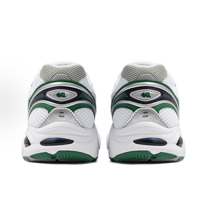 Asics GT-2160 Y2K Millenial retro all-match trend Comfortable fabric Synthetic leather Low top running shoes Men's and women's Silver Green