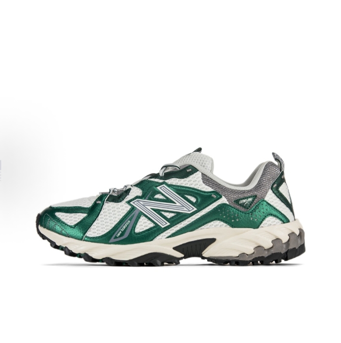 New Balance 610T Retro Functional Trend Breathable low-top outdoor functional shoes for men and women in green