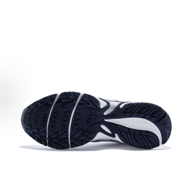 Asics Gel-170TR Comfortable fabric synthetic leather low top running shoes for men and women white dark blue