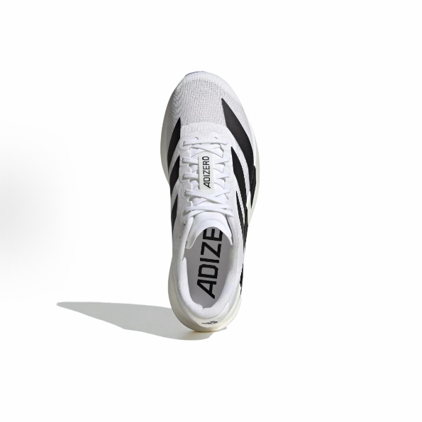 adidas Adizero Evo SL sports comfort anti-slip wear low top running shoes men's white black