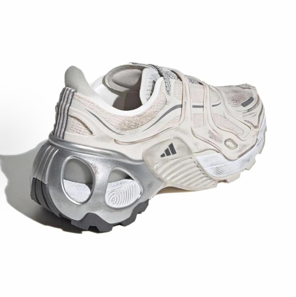 adidas Wonder Runner Pro comfortable all-in-one anti-slip wear-resistant low-top casual running shoes for men and women the same white gray