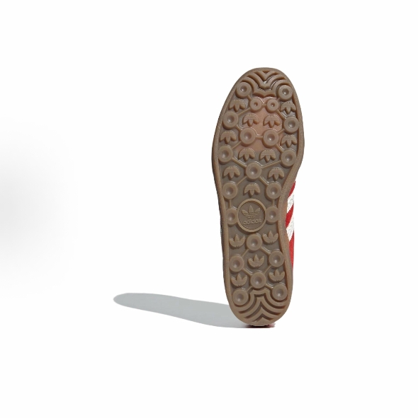 adidas originals GAZELLE INDOOR wear-resistant low-top board shoes for men and women with red and white