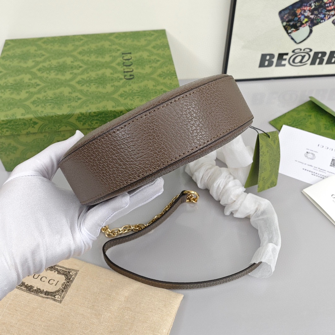 GUCCI Ophidia GG Supreme Canvas Wristlet / Coin Purse, Women's Style, Ebony Color