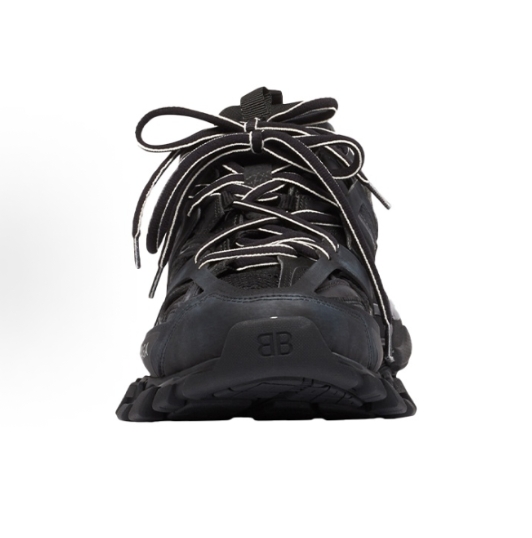 Balenciaga Track 1.0 track led trainers Stylish, retro, anti-slip, lightweight, low-top Dad shoes for Man and woman in black