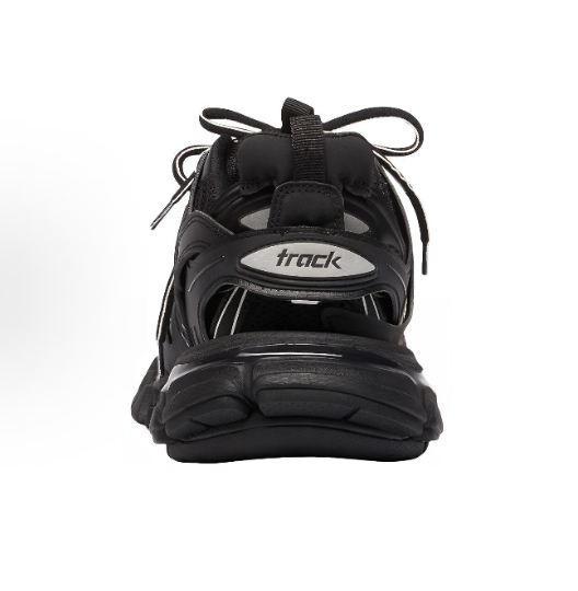 Balenciaga Track 1.0 track led trainers Stylish, retro, anti-slip, lightweight, low-top Dad shoes for Man and woman in black