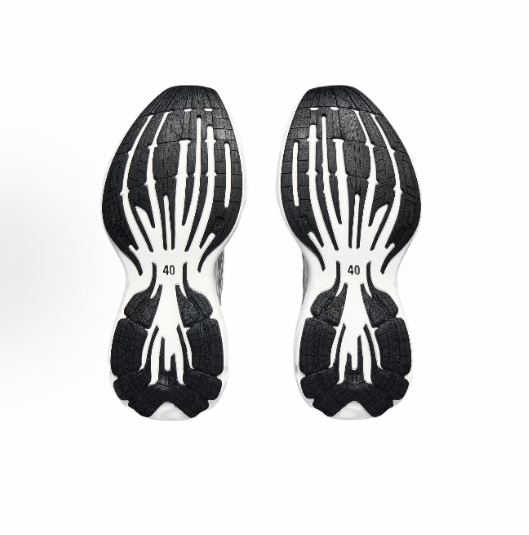 Balenciaga Monday leather round-toe lace-up low-top Casual shoes for man and Women in white