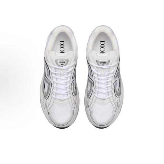 DIOR B30 CD shoes, mesh fabric, simple, comfortable, shock-absorbing, anti-slip, wear-resistant, low-top casual shoes for men and woman, white