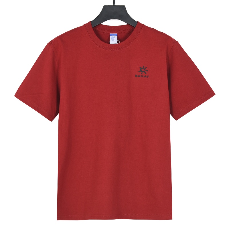 KAILAS - Men's and Women's Short - Sleeve T - Shirts Made of Double - Yarn Pure Cotton