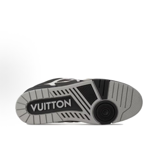 LOUIS VUITTON Skate round-toe lace-up low-top skate shoes in grey for both men and women