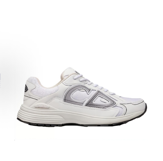 DIOR B30 CD shoes, mesh fabric, simple, comfortable, shock-absorbing, anti-slip, wear-resistant, low-top casual shoes for men and woman, white
