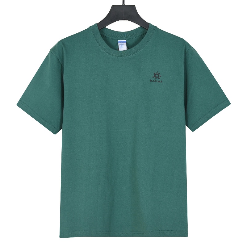 KAILAS - Men's and Women's Short - Sleeve T - Shirts Made of Double - Yarn Pure Cotton