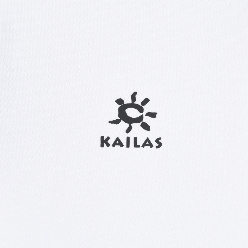 KAILAS - Couple's Short - sleeved T - shirt made of Double - yarn Pure Cotton.
