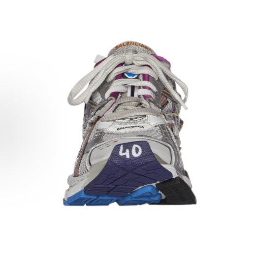 Balenciaga Runner fashion low-top Dad shoes Man and woman Grey and colored Old version