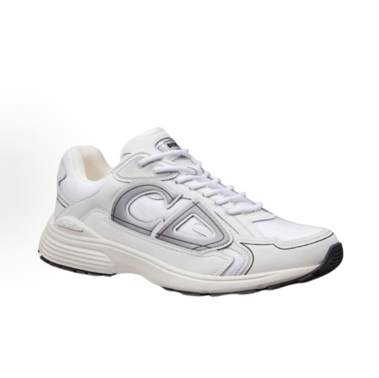 DIOR B30 CD shoes, mesh fabric, simple, comfortable, shock-absorbing, anti-slip, wear-resistant, low-top casual shoes for men and woman, white